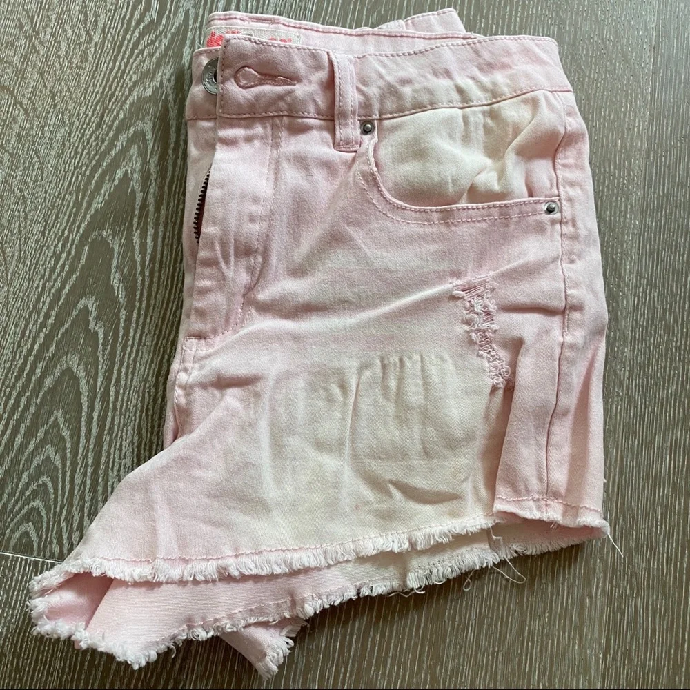 Dollhouse Tie Dye Denim Shorts